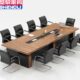 圣黎长条会议桌长桌办公桌培训长条桌椅组合加厚款 1.2米会议 2.4