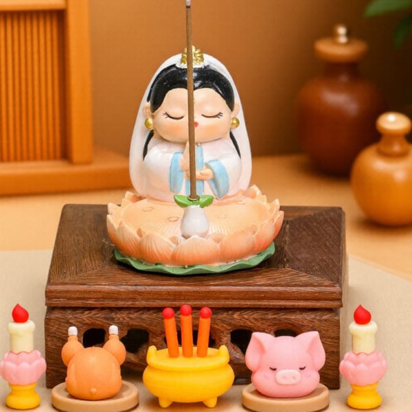 小神仙香插香炉佛祖观音财神供奉线香客厅桌面装饰小摆件插香家用