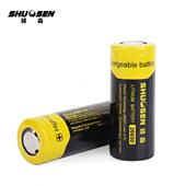 3.7V 26650锂电池 强光手电筒可充电电池大电池户外便携 原装 硕森