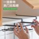 圣西陶锅盖收纳架双层粘板架免打孔厨房置物架壁挂式 家用抹布收纳