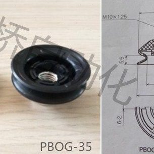 M10 1.25 件强力真空吸盘PBOG 机械手配件气动元