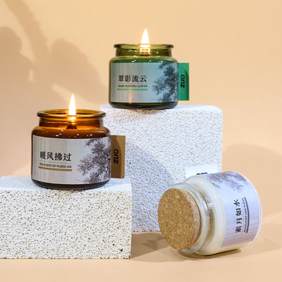 国潮香薰蜡烛治愈罐系列礼品高级