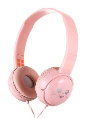 3.5mm Wired Over-ear Headphones Portable Music Earphones for