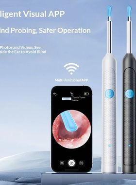 Smart Visual Ear Sticks Otoscope Endoscope Wax Removal Tool