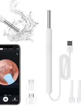 Ear Wax Removal Tool Camera 3 in 1 Android Visual Otoscope M