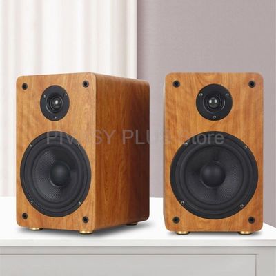 5.25 Inch Bookshelf Speakers 100W Powerful Sound Box 1 Inch