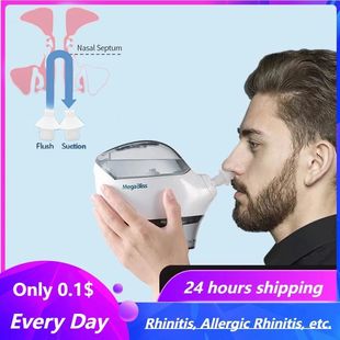 Nose Cleaner Sinus Nasal Rin Rhinitis Care Pot Electric Neti