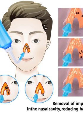 Nose Wash Cleaner Nasal Irrigator Rinse Bottle Nose Protecto