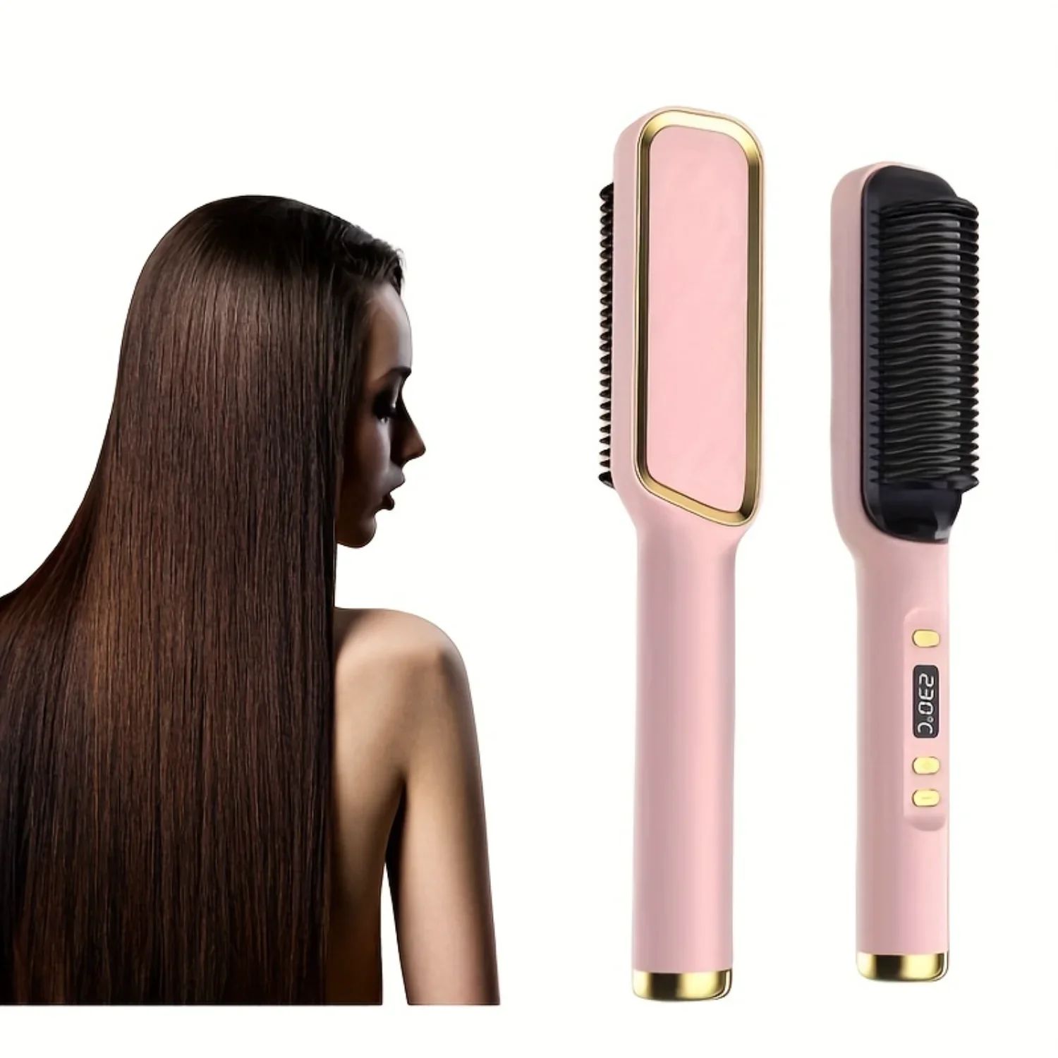 Experience Salon Quality  Sleek & Versatile 2-in-1 Ceramic H