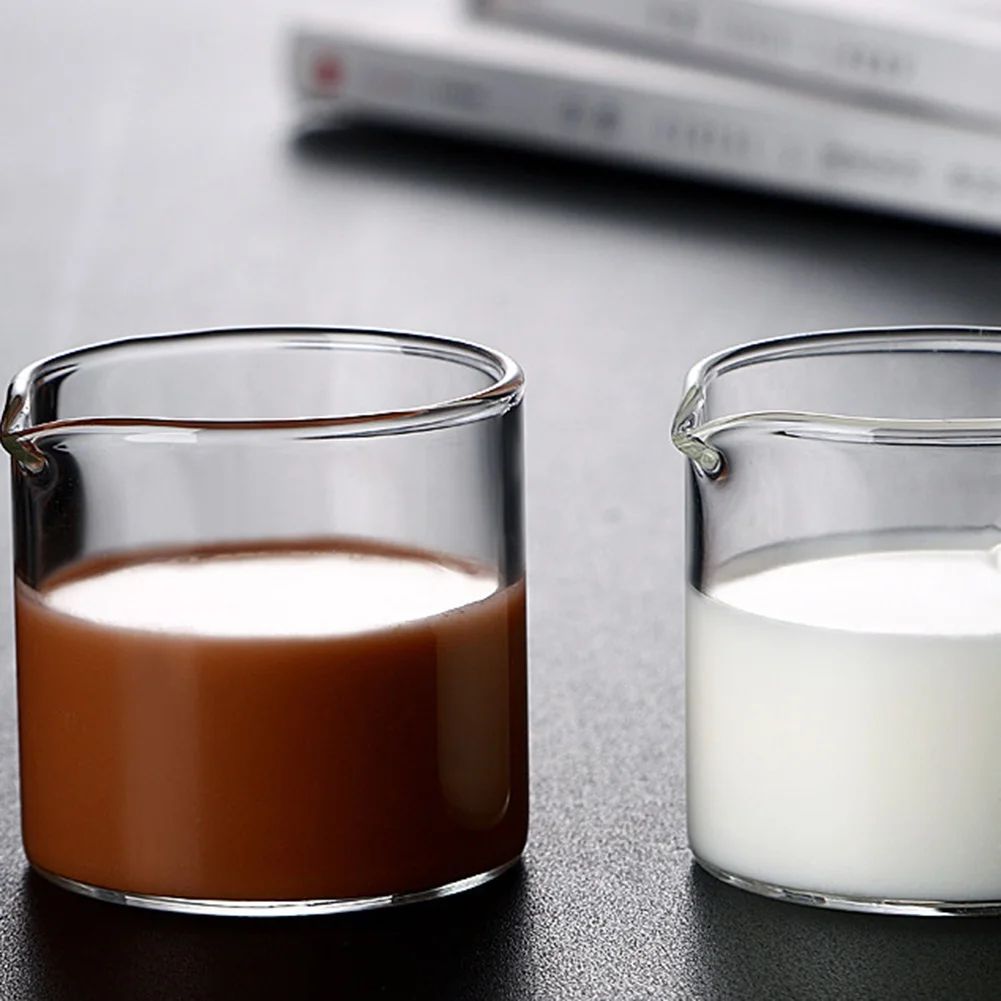 High Borosilicate Glass Thickened Clear Double Mouth Glass C