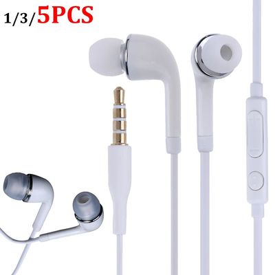 3.5mm Wired Headphones Earphones with Microphone Wired Contr
