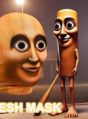 3D Printed Full Face Mask Balaclava Realistic Visual Effect