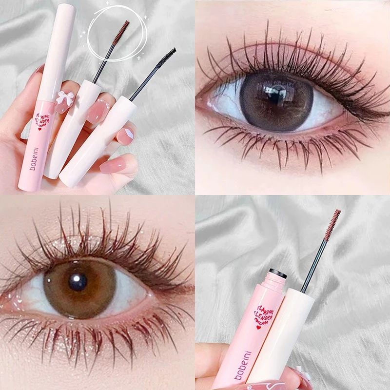 Black Brown Mascara 3D Lengthens Eyelashes Extra Volume Wate