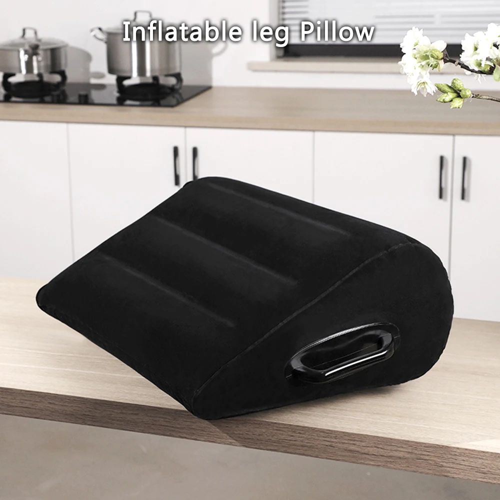 PVC Inflatable Pillow Wedge Pillow Knee Cushion Foot Pillow