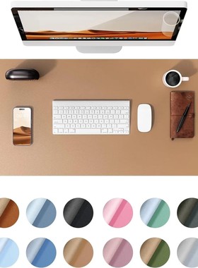 Leather Desk Mat | Computer Mat for Desk| Large Mouse Pad an