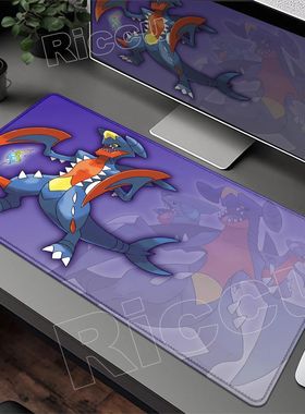 Kawaii Garchomp Cartoon Cool Mouse Pad Gamer Computer Keyboa