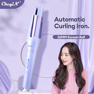 CkeyiN Automatic Hair Curler 32MM Auto Rotating Ceramic Hair