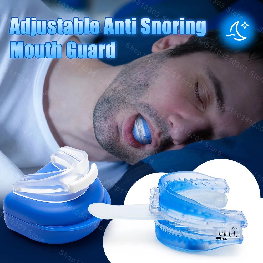 Adjustable Anti Snoring Bruxism Mouth Guard Anti-Snoring Mou