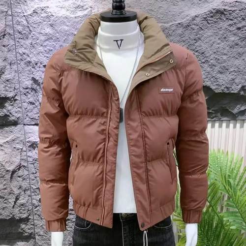 小颖服饰搭配潮衣社服装店冬季保暖痞帅男士帅气简约百搭棉衣059