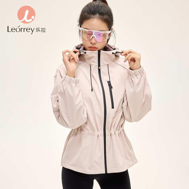 Leorrey乐拉长款宽松运动外套