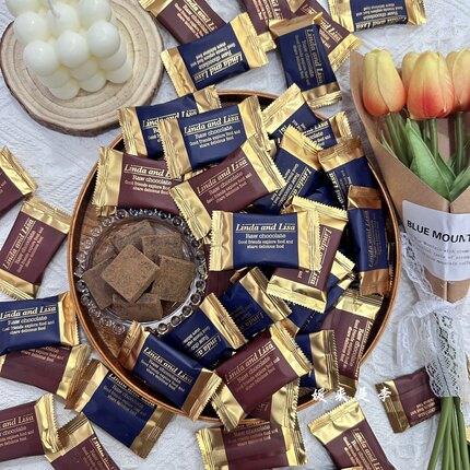 Linda and lisa松露巧克力结婚喜糖爆款点心前台零食单独包装散装