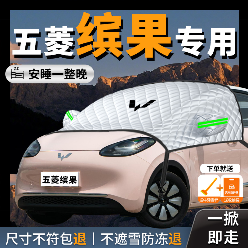 【五菱缤果】专用遮雪挡防霜防雪