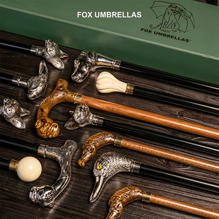 复古手工手杖高端礼物 umbrellas英式 1868英国「奢华雨具品牌 Fox