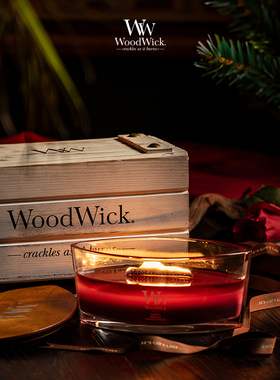 H的礼物清单丨「来自壁炉的天选之音」woodwick香薰蜡烛新年礼物