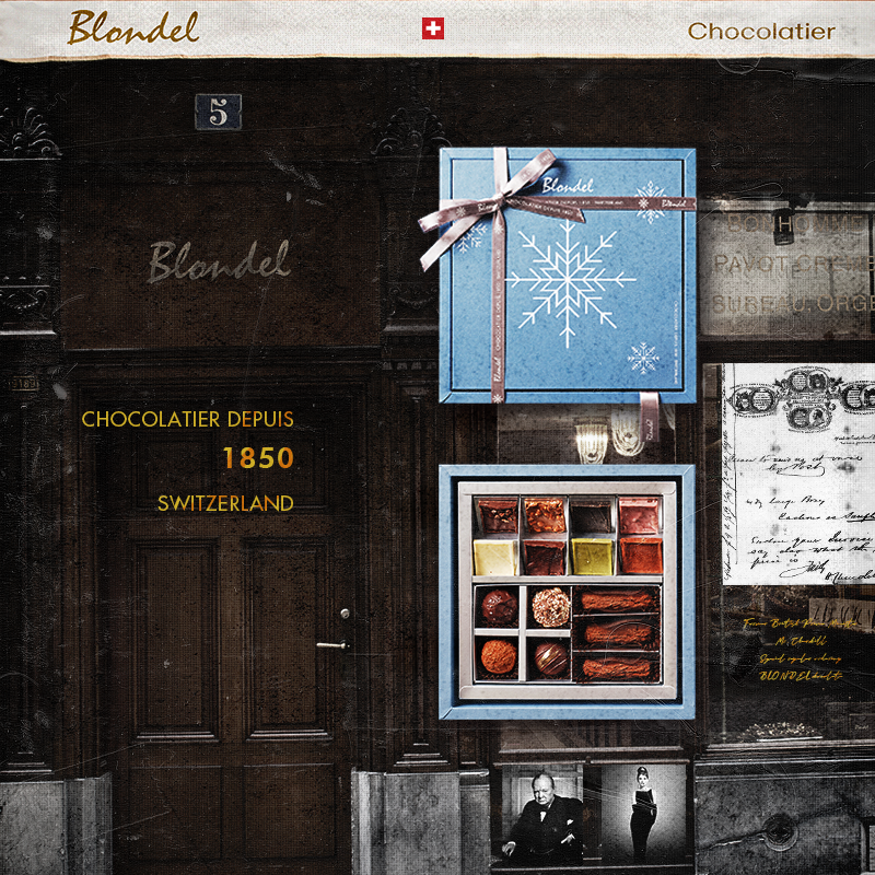 「173年-传奇配方」夹心巧克力