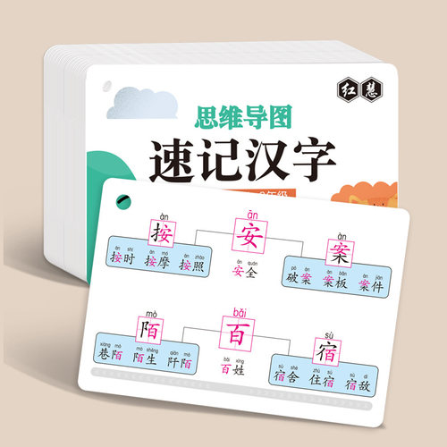儿童识字卡片宝宝早教