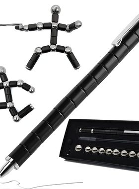 Magnetic Metal Fidget Pen toy Magnet Writing磁性笔减压笔玩具