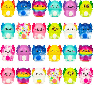 Squishy Toys Soft 12Pack Relief Slow Stress Fidgets Axolotl