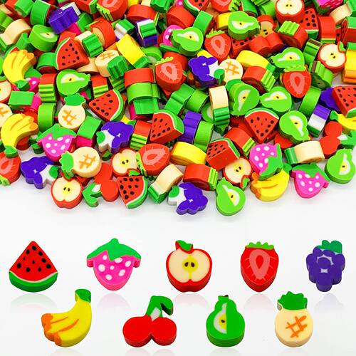 卡通橡皮擦太空水果小学生奖品