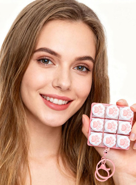 Sound Keyboard Fidget Clicker Anxiety Keychain Cat's paw toy