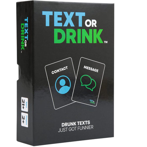 Textordrink发短信还喝酒卡牌
