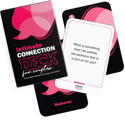 连接和揭示问题加深关系情侣卡牌