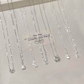 法式 高级感锁骨颈链 爆款 气质巴洛克单颗珍珠吊坠项链女款 2025新款