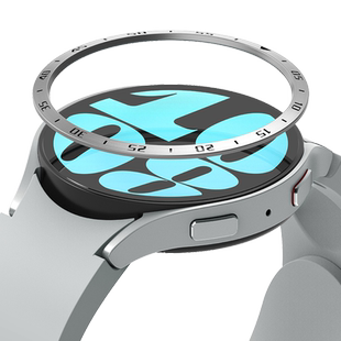韩国Ringke不锈钢表壳适用于三星Galaxy Watch 6 Classic手表表圈男金属刻度保护圈内圈