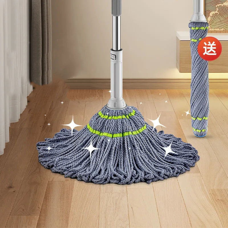 自拧水旋转拖把2025新款家用懒人免手洗地拖吸水拖布一拖净大墩布