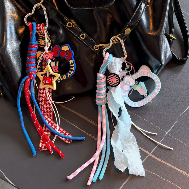 极繁风m系猫咪包包配饰