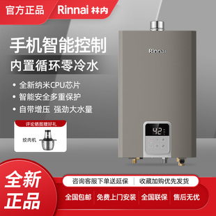 CH劲逸系列燃气热水器16升增压零冷水 R16E42G Rinnai 林内RUS