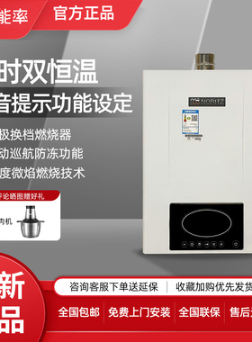 NORITZ/能率 GQ-16J1FEX智能恒温水气混动16升天然气 燃气热水器