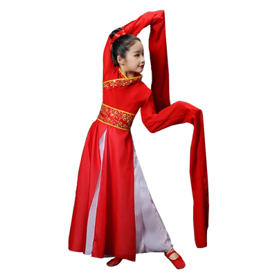 儿童惊鸿古典舞飘逸汉服甩袖