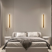 2025新款 长条创意高级感壁灯极简轻奢客厅餐厅电视沙发背景墙壁灯