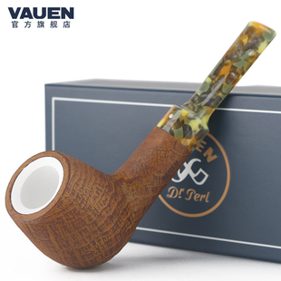华云Vauen德国进口石楠木烟斗CAMO系列海泡石内胆烟斗CM511