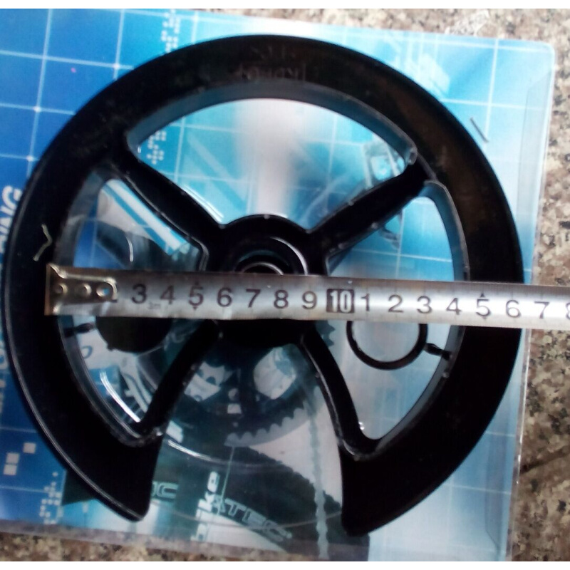 山地自行车 牙盘护罩护盘 轮盘护罩罩山地车牙盘盖 轮盘盖 链条盖