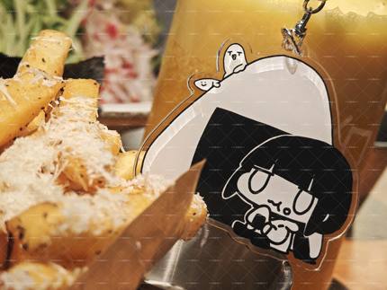 稻叶昙Inabakumori饭制周边亚克力挂件7cm小辫子酱虚拟歌姬二次元