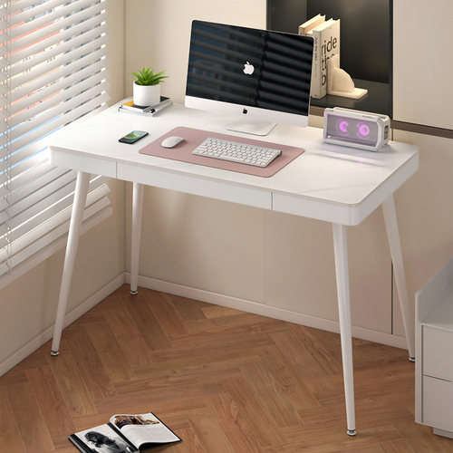 Koble岩板电脑桌玻璃书桌无木板