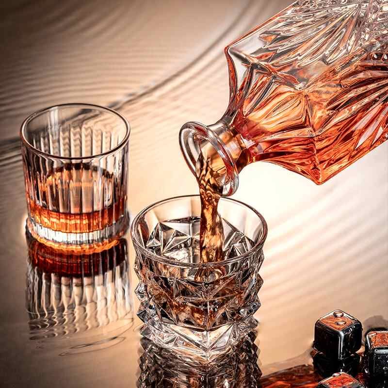 威士忌酒杯酒樽套装洋酒杯水晶玻璃高端高档创意酒具酒壶杯架家用图片