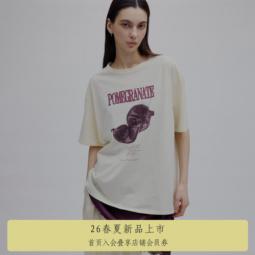 AMERI水果印花T恤套装